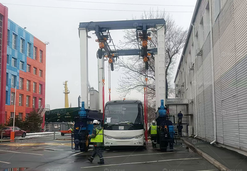 rubber tyred gantry crane price